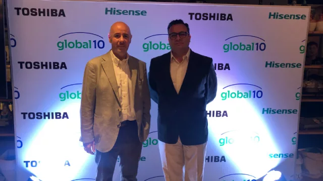 Global 10 se convierte en el único distribuidor autorizado de Hisense y Toshiba (pronto un showroom)