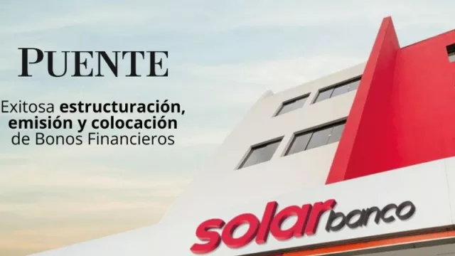Puente Casa de Bolsa y Solar Banco concretaron colocación de bonos financieros por G. 50.000 millones