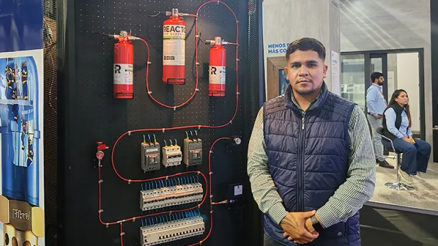 Seguridad 4.0, el sistema que detecta incendios y salva datos críticos sin destruir nada