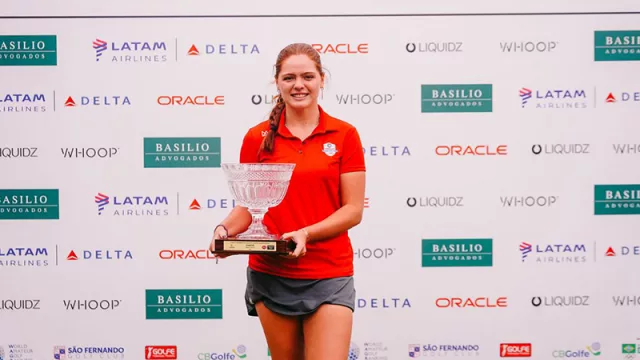 Orgullo nacional: golfista paraguaya gana torneo internacional en Brasil