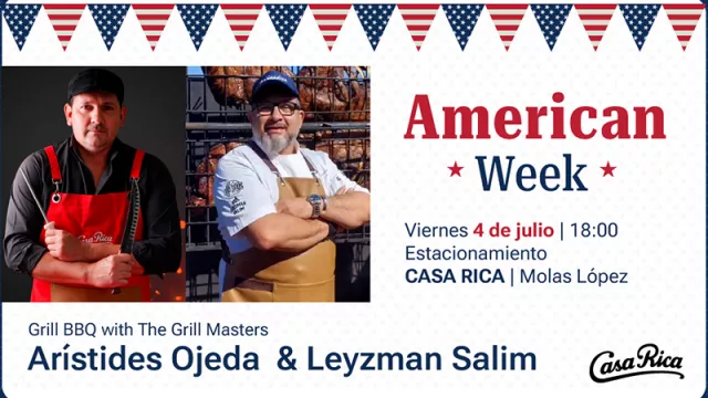 Casa Rica celebra el American Week con cocina en vivo y experiencias únicas