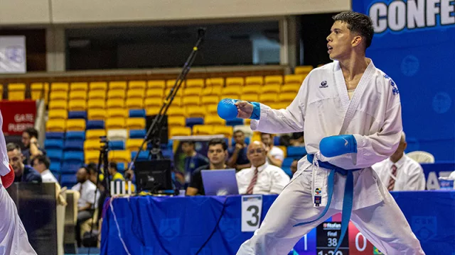 Paraguay brilla en Sudamérica: Iván Britos gana oro en karate