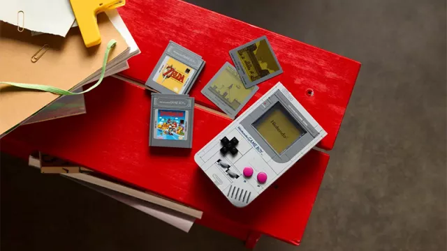 LEGO rinde homenaje a un ícono del videojuego: La Game Boy en forma de ladrillos