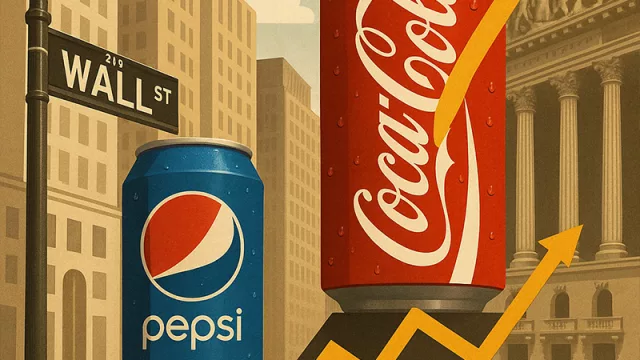 Inversión con sabor: ¿Por qué Coca-Cola seduce más a Wall Street que Pepsi?
