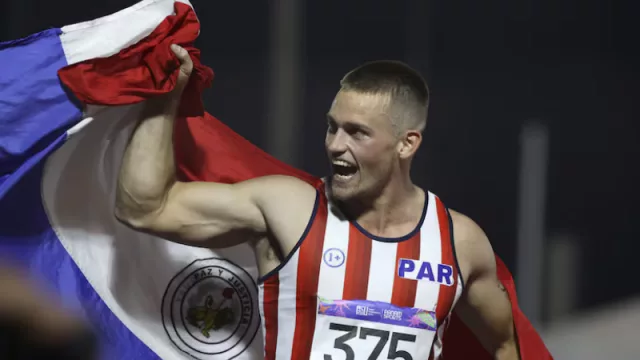 Un lanzamiento para la historia: Lars Flaming da a Paraguay oro y récord panamericano