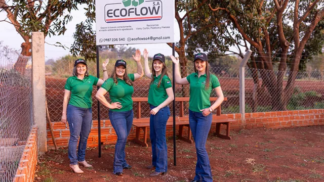 Fluye el reciclaje: “Recibimos aproximadamente 250 kilos por día de vidrios, entre garrafas de cerveza y otros envases”