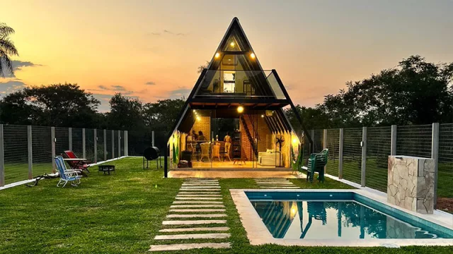 Cabañas Alpina Hũ: donde el diseño se encuentra con la naturaleza y la calma de Paraguarí