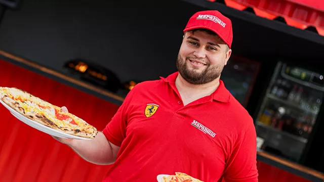 Así es Maranello, la pizzería que trae a Paraguay la pasión de Ferrari y el sabor de Nápoles