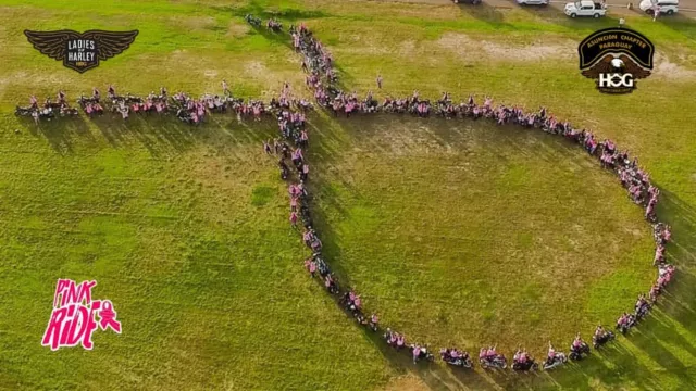 Motociclistas unidos por una causa: el Pink Ride vuelve a rugir por la lucha contra el cáncer de mama