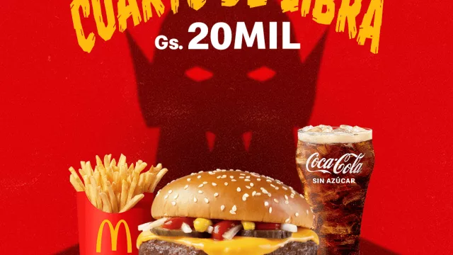 McDonald’s Paraguay celebra Halloween con una propuesta imperdible: combo Cuarto de Libra a G. 20.000 por un solo día