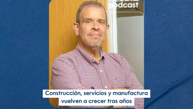 Construcción, servicios y manufactura vuelven a crecer tras años de crisis, según economista