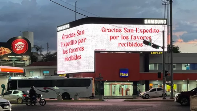 Amplify lleva la tradición paraguaya a otro nivel con mensajes de San Expedito en vivo