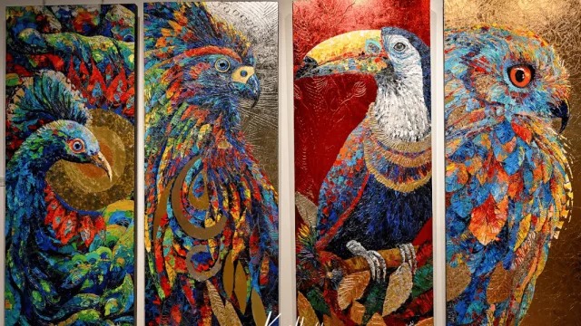 Koqui Handal y su arte de explorar la naturaleza: “Debemos proteger a los animales, por eso los represento llenos de vida, poder y color”