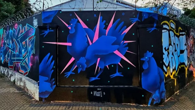 Lucas We: “Me encanta la cultura popular paraguaya. Pinto lo cotidiano, siempre colorido como si fuera una fiesta”