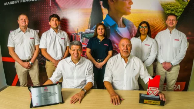De La Sobera, mejor concesionario de Massey Ferguson de la región por tercer año consecutivo