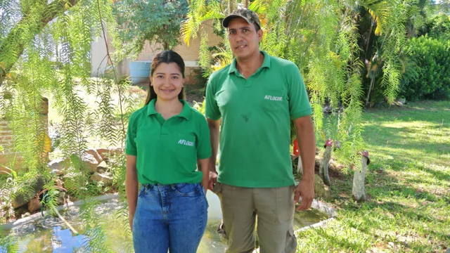 Aflocor, el pulmón verde de Cordillera: flores, plantas frutales y ornamentales conviven en un solo espacio