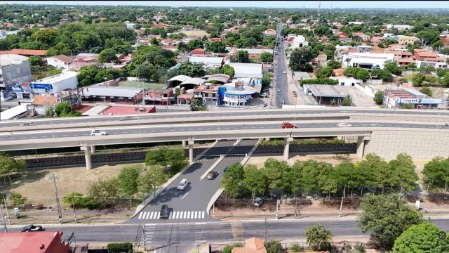 Más hormigón que dos Puentes de la Amistad: el viaducto que busca transformar la vialidad en Luque (con US$ 215 millones de inversión)