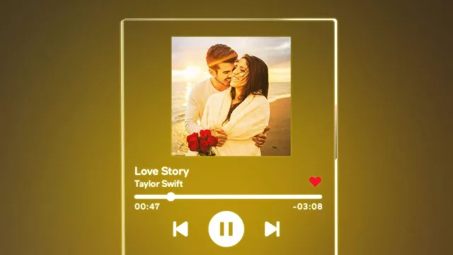 Un regalo que ilumina recuerdos: lámparas LED acrílicas personalizadas marcan tendencia en San Valentín