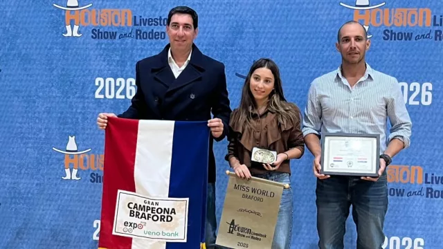 Una Braford paraguaya hace historia en Houston: Isabel, de cabaña Don Atilio, es la mejor vaca del mundo