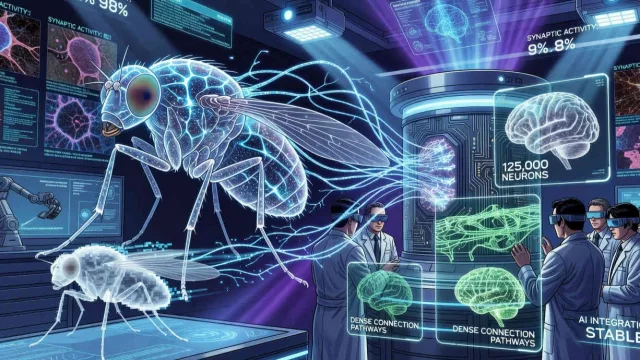 Una mosca digital que camina sola: el experimento que reabre la carrera hacia la IA general