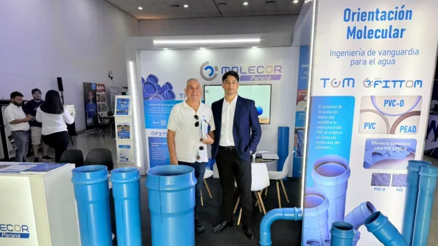 Innovación paraguaya en Bolivia: Molecor Paraná exhibe sus soluciones en Fexpo Agua