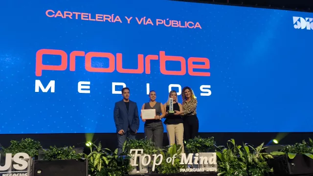 Prourbe Medios se impone como marca Enterprise Top of Mind en cartelería y vía pública