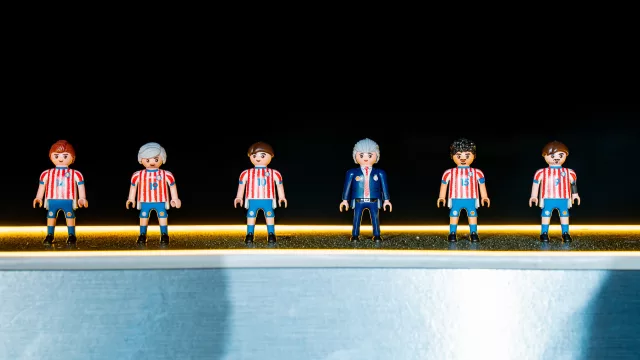 Una colección que hace historia: Shell presentó por primera vez en Paraguay figuras Playmobil de la Albirroja