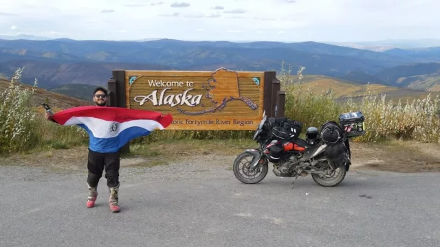 De San Lorenzo al mundo en dos ruedas: el viaje sin límites de un motoviajero paraguayo