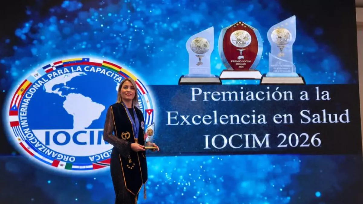 Gladys Patiño recibe premio internacional por su enfoque en nutrición ...