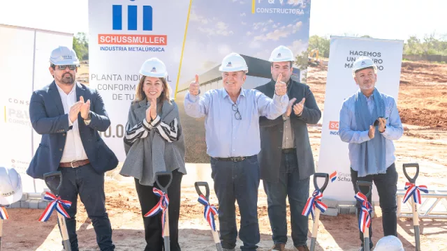 Grupo Schussmuller inicia la construcción de planta de caños de acero más moderna y sustentable del Paraguay