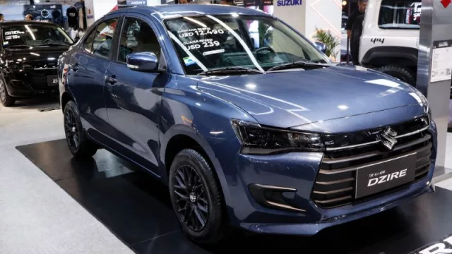 Chacomer Automotores presentó el Suzuki All New Dzire con diseño renovado y tecnología híbrida ligera