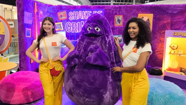 Grimace llegó a Paraguay y McDonald's lo celebró con una experiencia única en el Paseo La Galería
