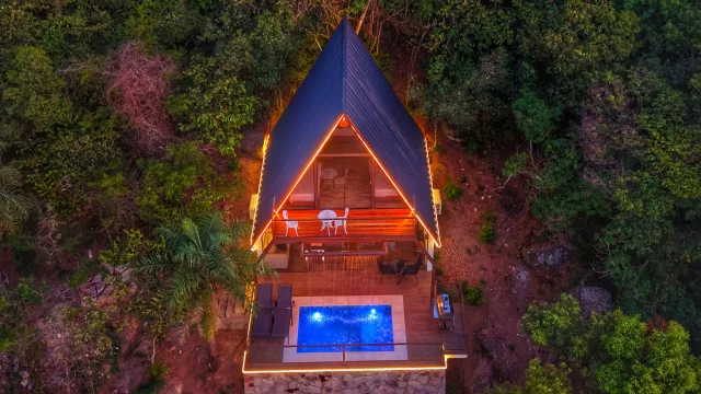 Skyland: en la cima de un cerro en Tobatí existen cabañas para desconectarse de la rutina y conectar con la naturaleza