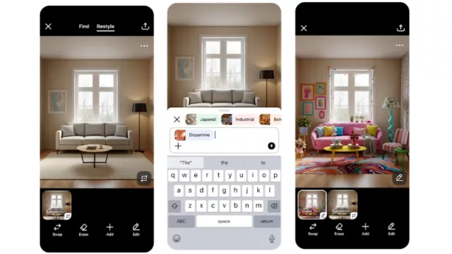 Pinterest lleva la IA al diseño de interiores: Restyle permitirá transformar espacios desde una foto